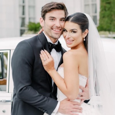 Ashley Laconetti and Jared Haibon exchanged wedding vows among 180 guests.